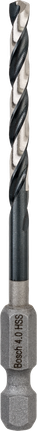 Bosch PRO Metal HSS-G Impact Twist Drill Bit 4 mm.