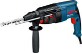 Bosch GBH 2-26 DRE rotary hammer drill with side handle.