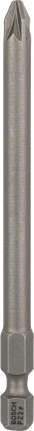 Bosch PZ2 Extra Hard screwdriver bit 89 mm.