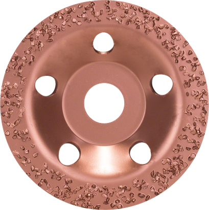 Bosch tungsten carbide grinding head coarse flat wheel.