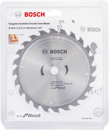 Bosch circular saw blade eco for wood.