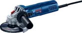 Bosch GWS 9-115 angle grinder with 115 mm disc.