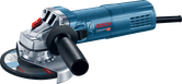 Bosch GWS 9-115 S angle grinder with side handle.