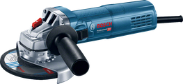 Bosch GWS 9-115 S angle grinder with side handle.