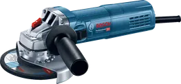 Bosch GWS 9-115 S angle grinder with side handle.