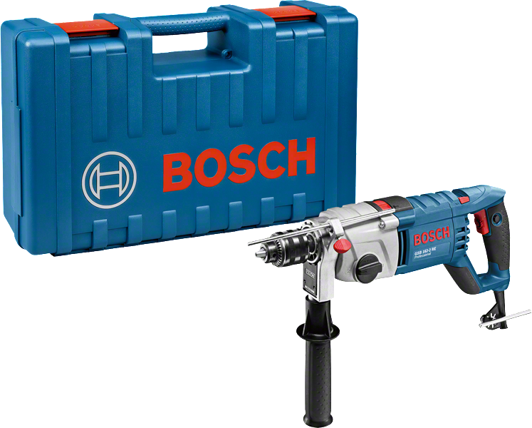 Bosch GSB 162-2 RE impact drill with carrying case.