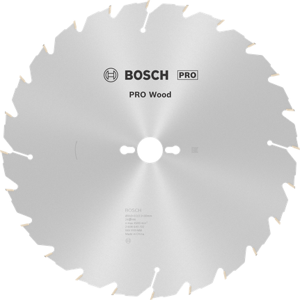 Bosch PRO Wood circular saw blade 350mm T24 for wood.