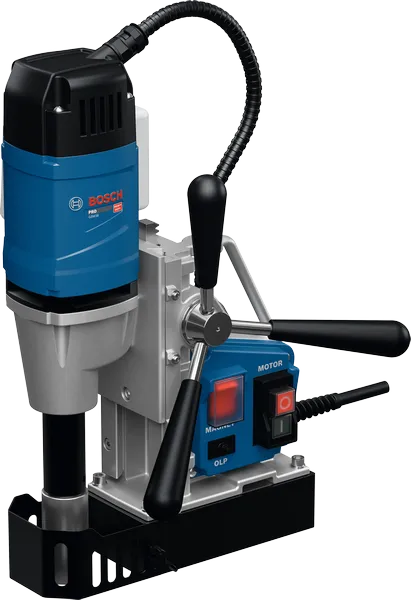 Bosch GBM 38 HD magnetic drill with heavy-duty motor.