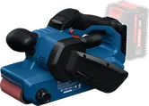 Bosch GBS18V-75 belt sander with 18V battery slot.
