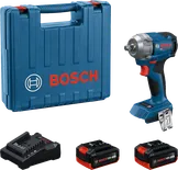 Bosch GDS 18V-350 cordless impact wrench set.