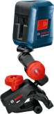 أداة تسوية الليزر Bosch GLL 2 مع حامل المشبك.