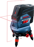 أداة تسوية الليزر Bosch GCL 250 C مع قاعدة ثلاثية القوائم.