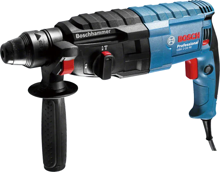 مطرقة دوارة Bosch GBH 2-24 RE مع مقبض SDS plus.