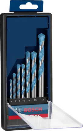 مجموعة مثقاب Bosch EXPERT MultiConstruction CYL-9 مقاس 4-12 مم.