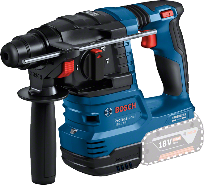 مطرقة دوارة Bosch GBH 185-LI 18V.