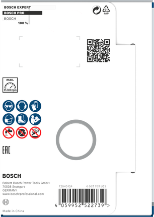 رأس طحن متعدد المواد من Bosch برو 2.5 × 100 × 22.23 مم.