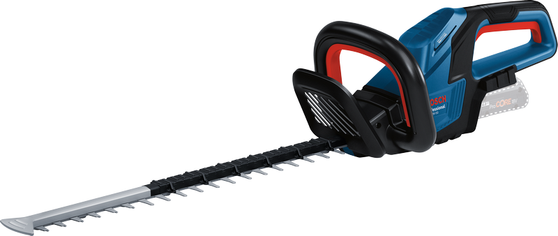 ماكينة قص الأشجار اللاسلكية Bosch GHE 18V-50 لتقليم الشجيرات.