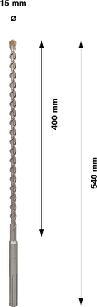 مثقاب المطرقة Bosch PRO SDS max-7 مقاس 15x400x540 ملم.