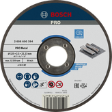 قرص قطع معدني ملتصق من Bosch برو 125 × 2.5 × 22.23 مم.
