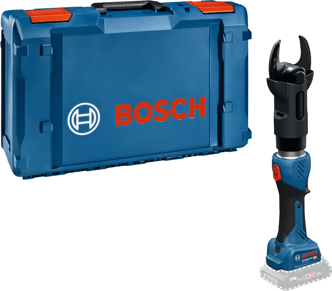 قاطع الأنابيب اللاسلكي Bosch GKH 18V-50 مع حقيبة.