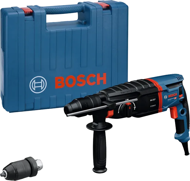 مثقاب مطرقة دوارة من Bosch GBH 2-26 F مع حقيبة.