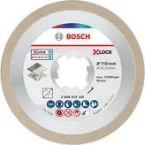 قرص قطع السيراميك من Bosch 110 مم X-Lock للبلاط.