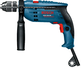 مثقاب Bosch GSB 1600 RE بمقبض جانبي.