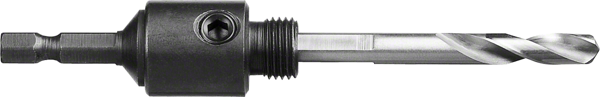 Bosch hexagon socket adapter 6.35 mm diameter.