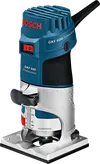 Bosch GKF 600 palm router, 600W compact woodworking tool.