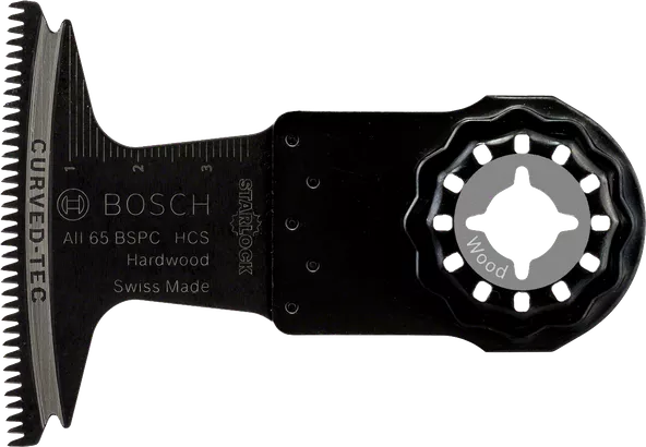Bosch Starlock AII 65 BSPC wood cutting saw blade.