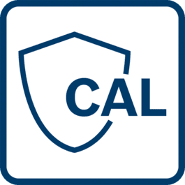 CAL Guard warns, if one of the three following cases have occurred: 1) The measuring tool suffered a severe shock (e.g. impact after a fall) 2) The measuring tool was stored outside of the storage temperature range 3) The calibration interval (every 12 months) has expired 