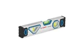 Bosch 25cm spirit level with measurement vials.
