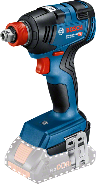 Bosch GDX 18V-200 impact driver, brushless motor.