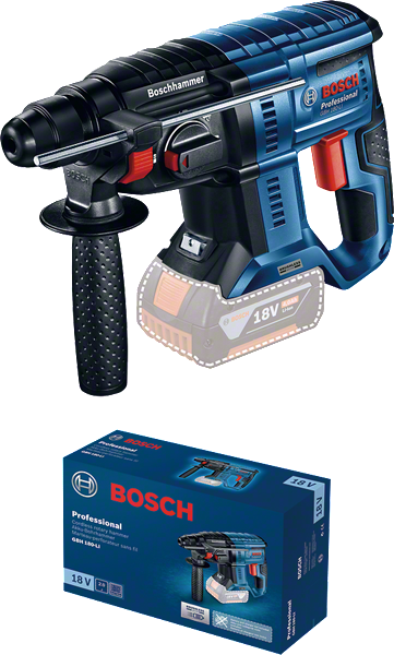 Bosch cordless rotary hammer.