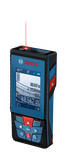 Bosch GLM 100-25 C laser measure displaying digital distance.