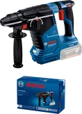 Cordless Bosch rotary hammer drill.