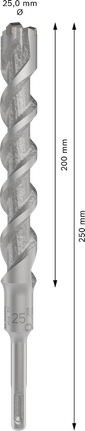 Bosch PRO SDS plus-5X Hammer Drill Bit 25 x 200 x 250 mm.