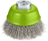 Bosch PRO stainless steel clean cup brush 75 mm.