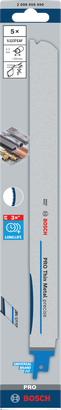Bosch PRO Thin Metal precise S1237EAF blade 300 mm 5 pcs.