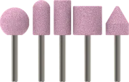 Bosch PRO Steel Mounted Point Set 5 pcs, G60 grit.