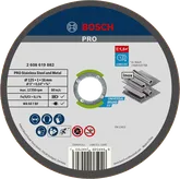 Bosch PRO stainless steel and metal cutting disc 125 x 1 x 16 mm.