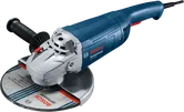 Bosch GWS 2000 angle grinder with side handle.