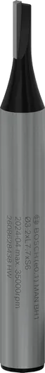 Bosch PRO Router Straight Bit 3.2mm one flute.