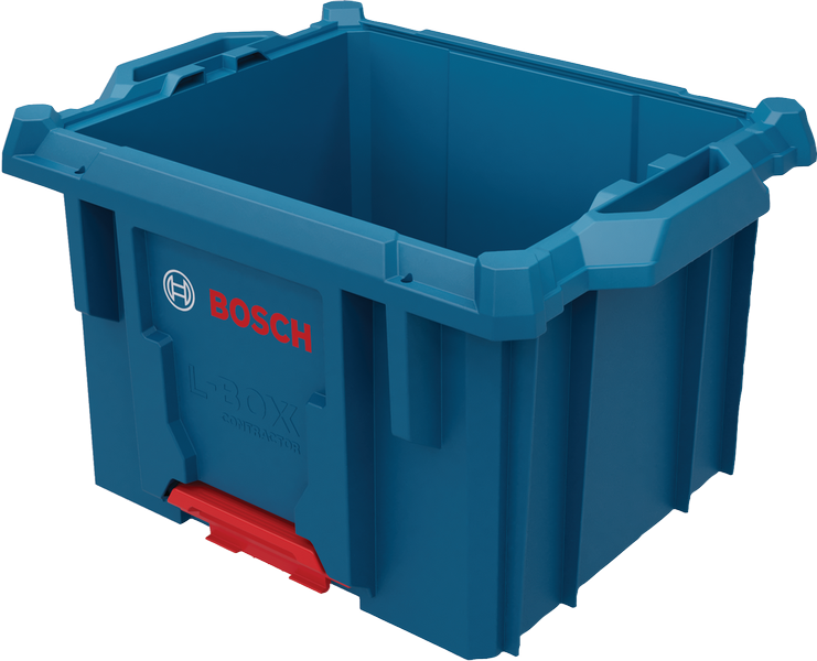 Bosch L-BOXX Contractor Crate carrying case system.