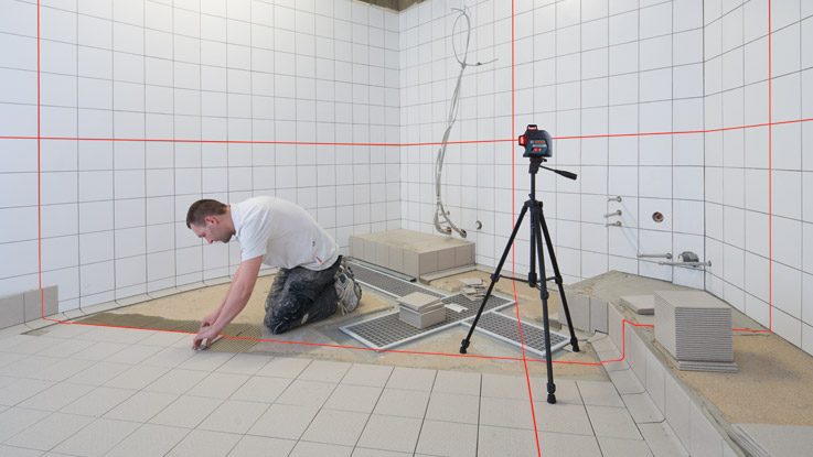 выравнивание плитки