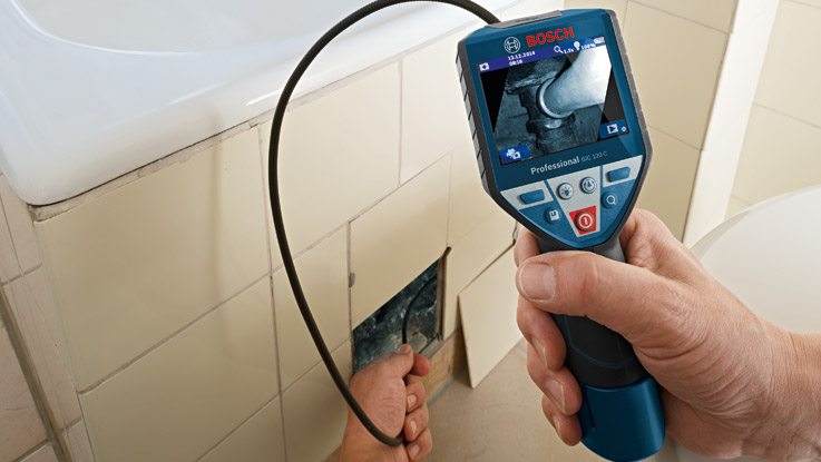 обнаружение засоров в сточных трубах