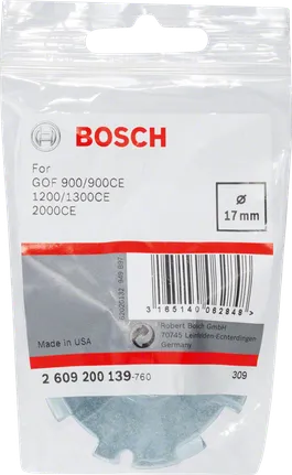 Шаблон-направляющая Bosch 17 мм.