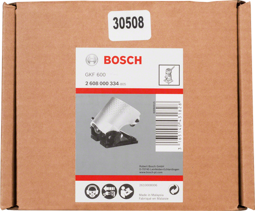 Угловой фрезерный корпус Bosch GKF 600.