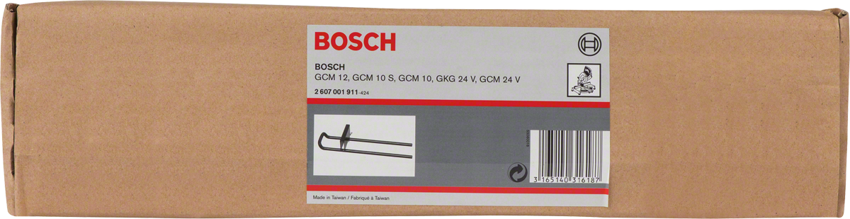 Коробка-удлинитель стола Bosch из 2 частей.