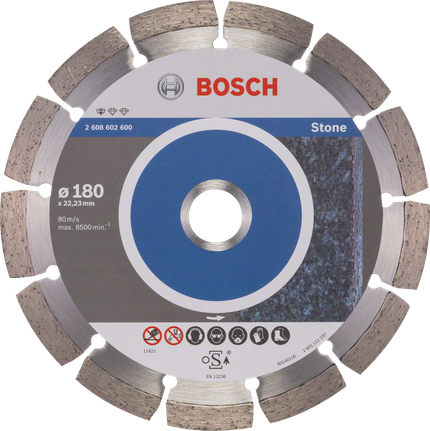 Алмазный отрезной диск Bosch Standard for Stone 180 мм.